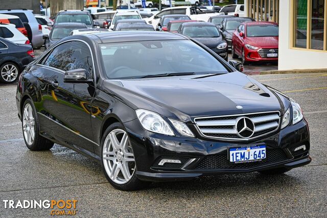 2012 MERCEDES-BENZ E-CLASS C207-MY12 3027218 COUPE