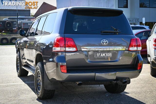 2012 TOYOTA LANDCRUISER VX VDJ200R-MY10-4X4-CONSTANT SUV