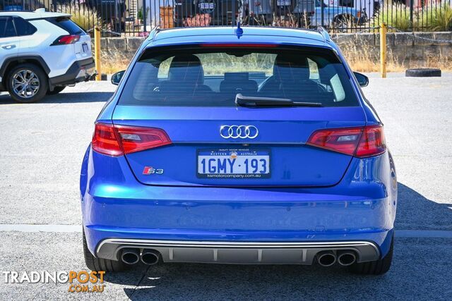 2015 AUDI S3 8V-MY15-FOUR-WHEEL-DRIVE 3225405 HATCHBACK