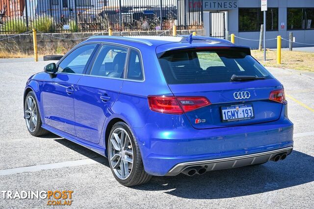 2015 AUDI S3 8V-MY15-FOUR-WHEEL-DRIVE 3225405 HATCHBACK