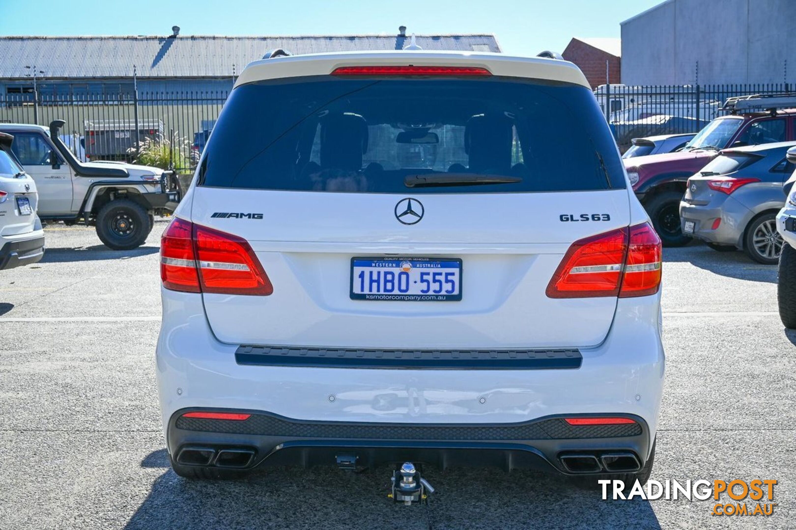 2017 MERCEDES-BENZ GLS-CLASS GLS63-AMG X166-FOUR-WHEEL-DRIVE SUV