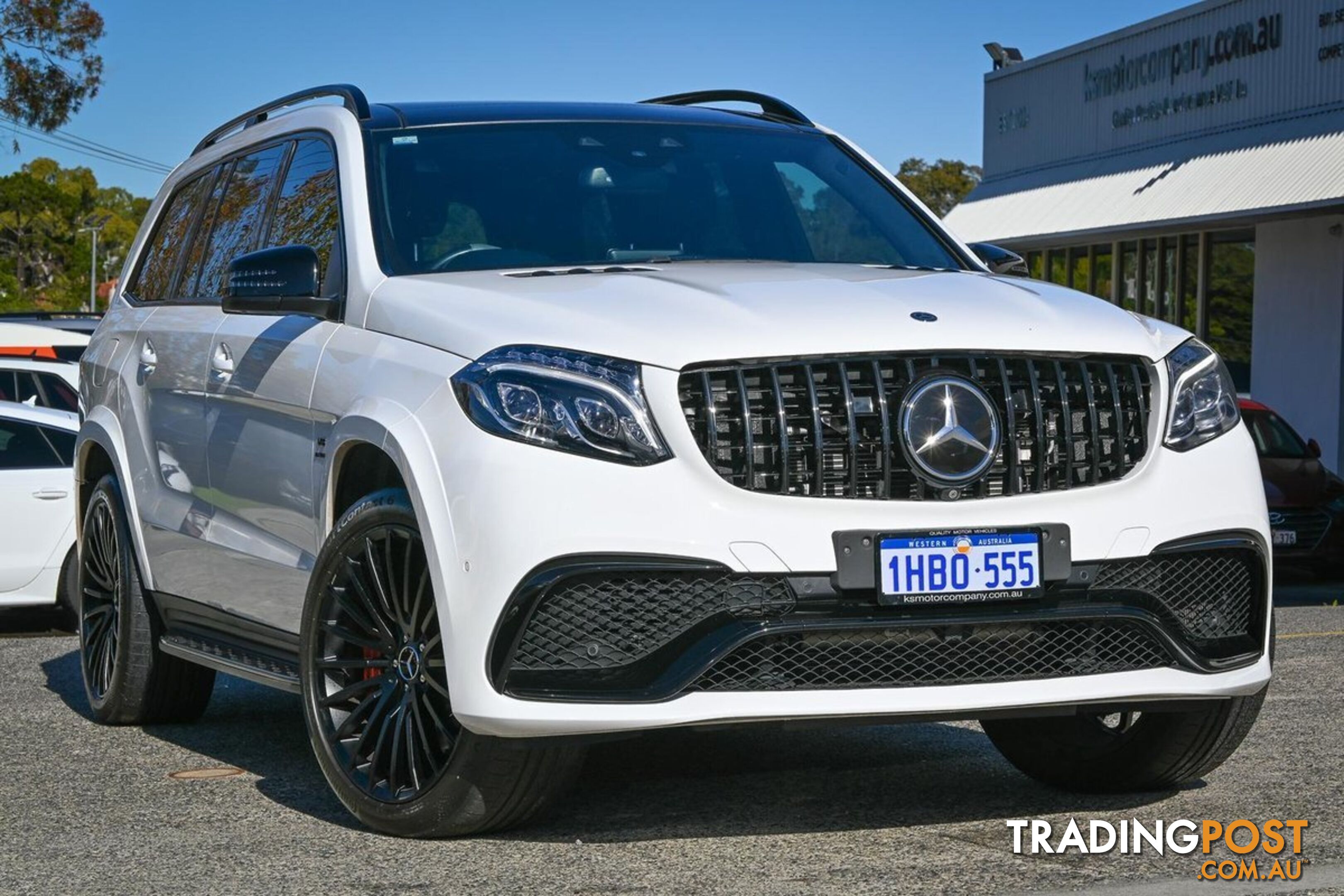 2017 MERCEDES-BENZ GLS-CLASS GLS63-AMG X166-FOUR-WHEEL-DRIVE SUV