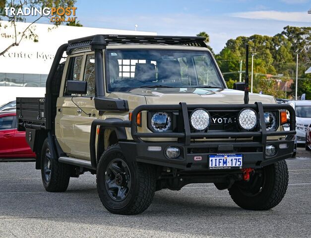 2024 TOYOTA LANDCRUISER GXL VDJL79R 4X4 DUAL RANGE DUAL CAB CAB CHASSIS