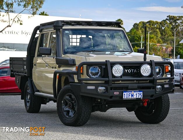 2024 TOYOTA LANDCRUISER GXL VDJL79R 4X4 DUAL RANGE DUAL CAB CAB CHASSIS