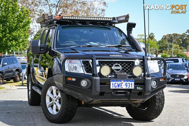 2012 NISSAN NAVARA ST-X-550 D40-SERIES-5-4X4-DUAL-RANGE DUAL CAB UTILITY