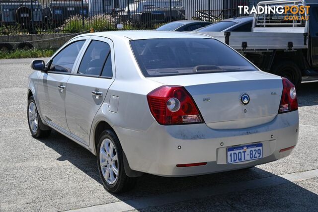 2011 GEELY MK GL MY11 SEDAN