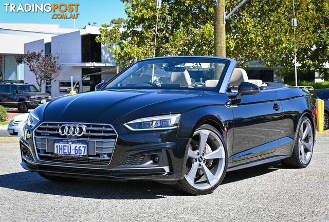 2019 AUDI A5 45-TFSI-SPORT F5-MY19-FOUR-WHEEL-DRIVE CABRIOLET