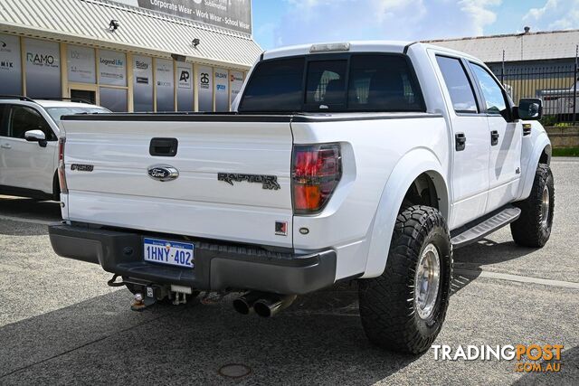 2012 FORD F-150 SVT-RAPTOR NO-SERIES UTE