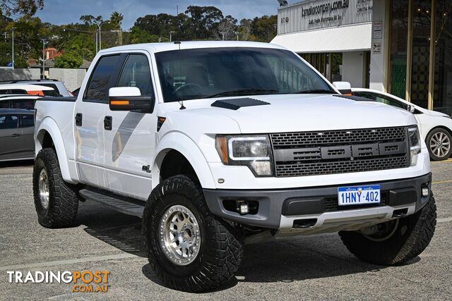 2012 FORD F-150 SVT-RAPTOR NO-SERIES UTE