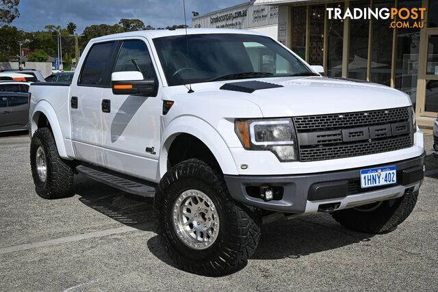 2012 FORD F-150 SVT-RAPTOR NO-SERIES UTE