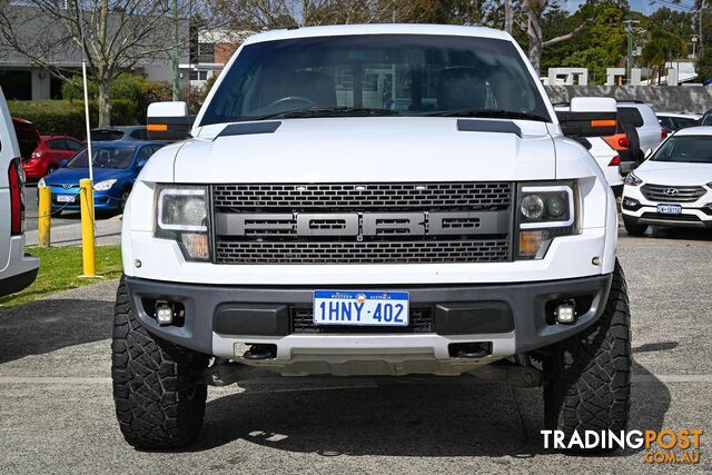 2012 FORD F-150 SVT-RAPTOR NO-SERIES UTE