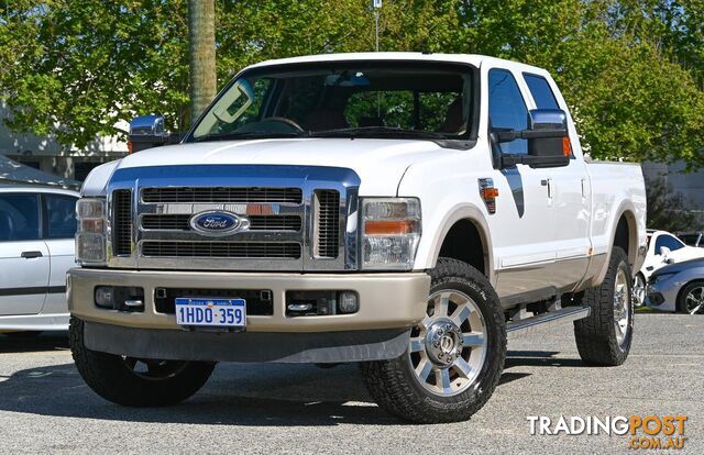 2009 FORD F350 LARIAT KING RANCH UTE