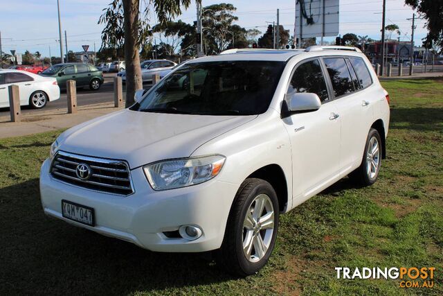 2010 TOYOTA KLUGER GRANDE FWD GSU40R 4D WAGON