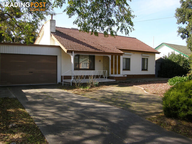 3 Coulter Street ELIZABETH PARK SA 5113