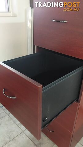 4 Drawer Filing Cabinet (Wood)