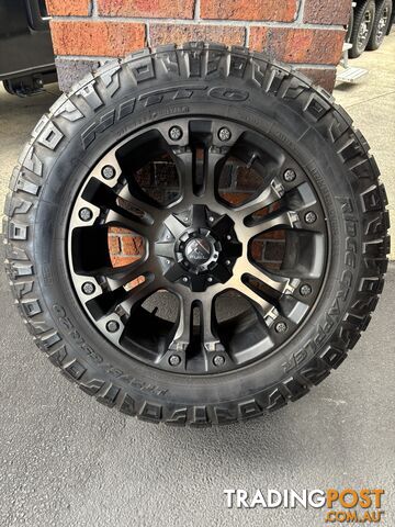 Fuel Vapor Wheels fitted with tyres