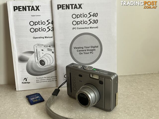 Pentax Optio S30 Digital Camera