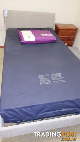 Icare bed i333 king single, Icare M3 Medical Mattress King Single, Head End and Icare pillow
