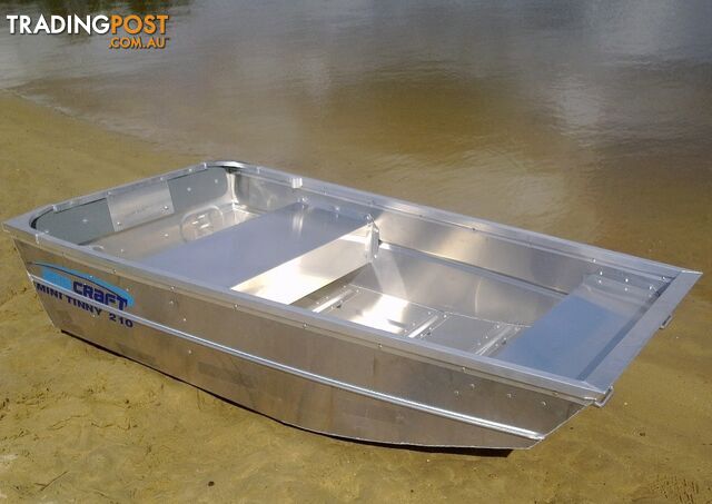 Brand new Sea Craft Mini Tinny 210 aluminium boat with oars and rowlocks in stock and reduced from $1999 to only $18999!