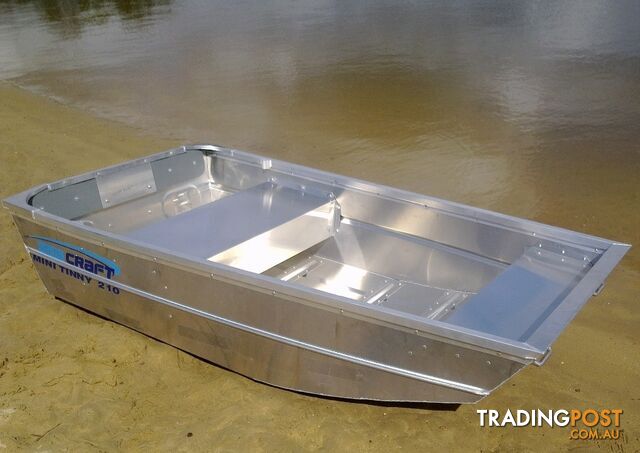 Brand new Sea Craft Mini Tinny 210 aluminium boat with oars and rowlocks in stock and reduced from $1999 to only $18999!