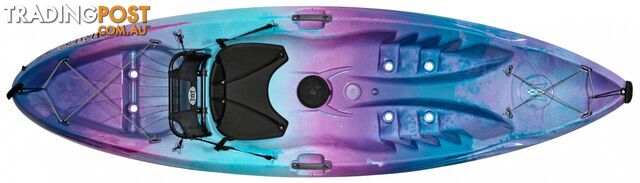 Brand new Perception Tribe 9.5 sit on top kayak with built in seating system.