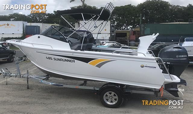 New Horizon 490 SunRunner aluminium runabout