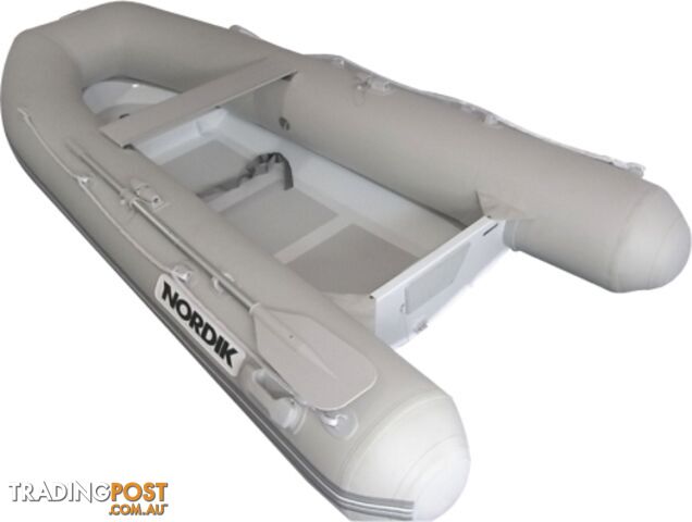 Brand new Nordik 3.1m Fibreglass RIB with welded seams reduced by over $300 and receive a free boat cover worth $329!