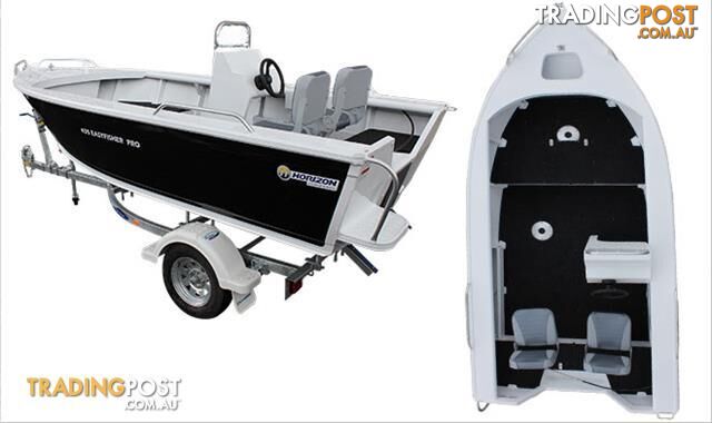 Horizon 525 Easyfisher Centre/Side console aluminium boat