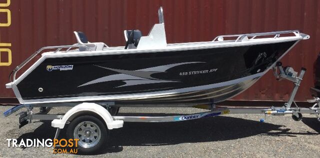 Brand new Horizon 482 Stryker XPF Side console aluminium boat.