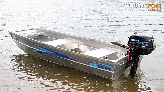 Brand new Sea Craft 330 Ranger aluminium punt reduced from $2399 to $2099!