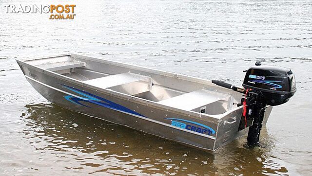 Brand new Sea Craft 330 Ranger aluminium punt reduced from $2399 to $2099!