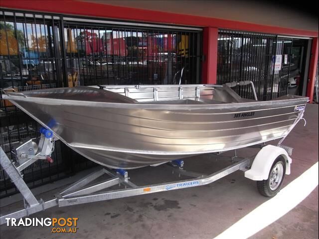 Brand new Horizon 385 Angler open aluminium boat in stock