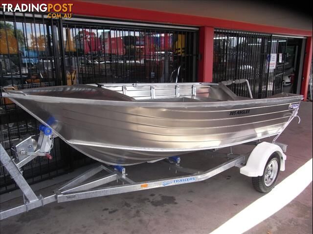 Brand new Horizon 385 Angler open aluminium boat in stock