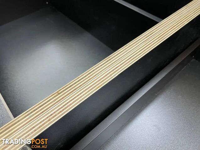 VAN PLY - LIGHTWEIGHT BLACK MELAMINE PLYWOOD