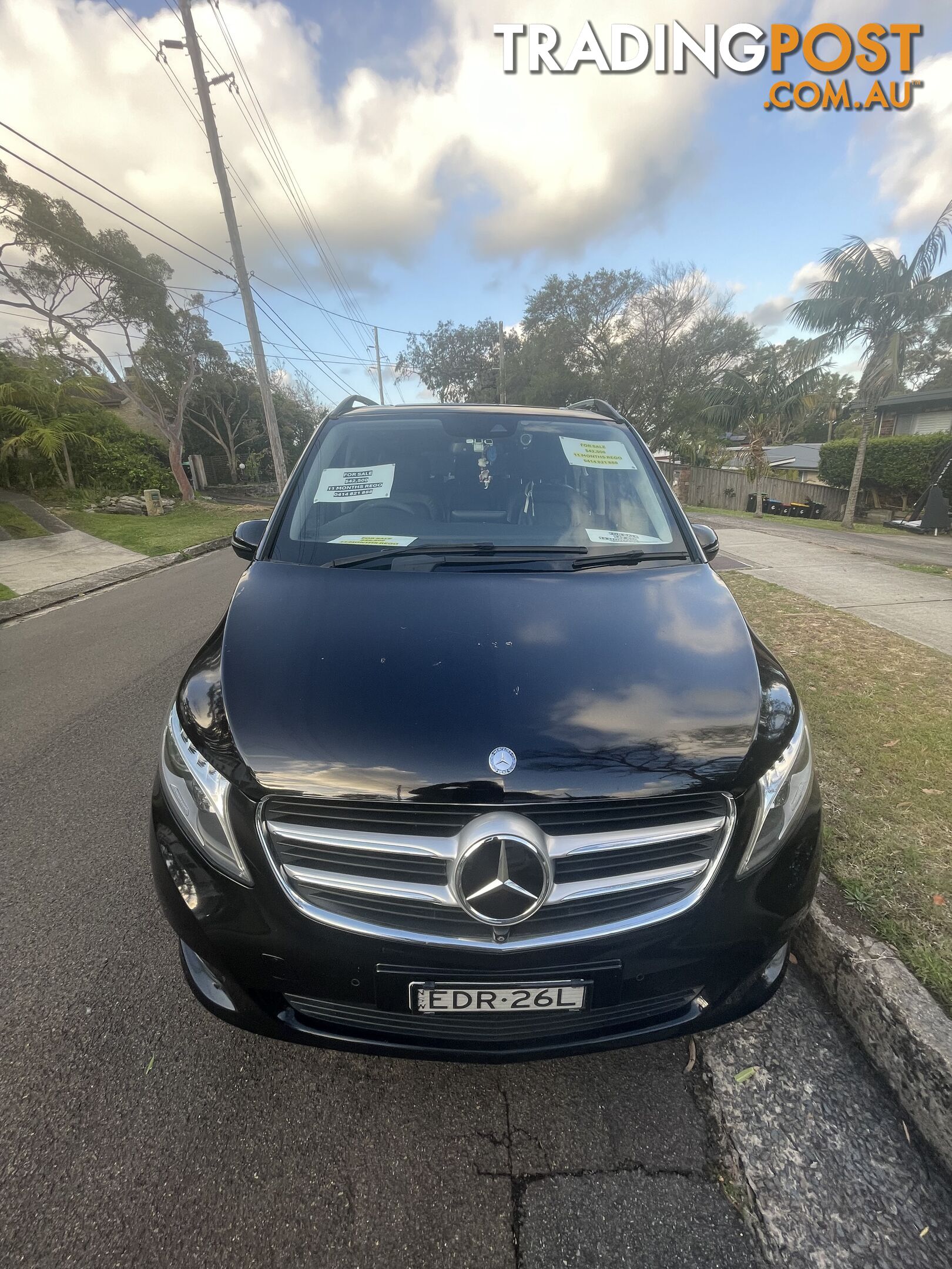 Bargain! 2017 Mercedes-Benz V-Class V250 d People Mover Automatic rego July 25