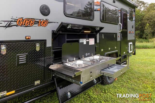GIBB 16B SIDE BUNK FAMILY HYBRID OFFROAD CARAVAN - photo 1 of 24
