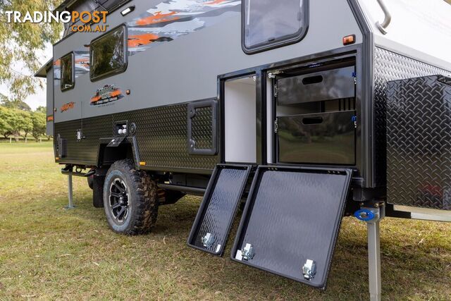 MADIGAN 15B HYBRID OFFROAD CAMPER WITH BUNKS LAST STOCK VAN AVAILABLE NOW - photo 3 of 24