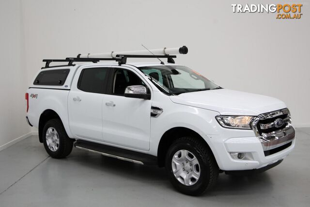 2017 Ford Ranger PX MkII MY18 XLT Utility Double Cab 4dr Spts Auto 6sp, 4x4 952kg 3.2DT 
