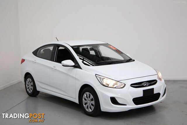 2016 Hyundai Accent RB3 Active Sedan 4dr Man 6sp 1.4i MY16 - photo 2 of 23