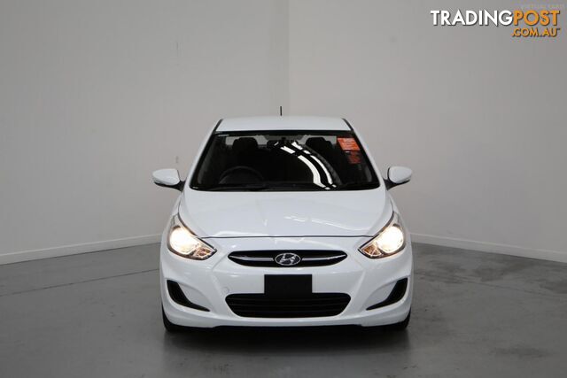 2016 Hyundai Accent RB3 Active Sedan 4dr Man 6sp 1.4i MY16 - photo 3 of 23