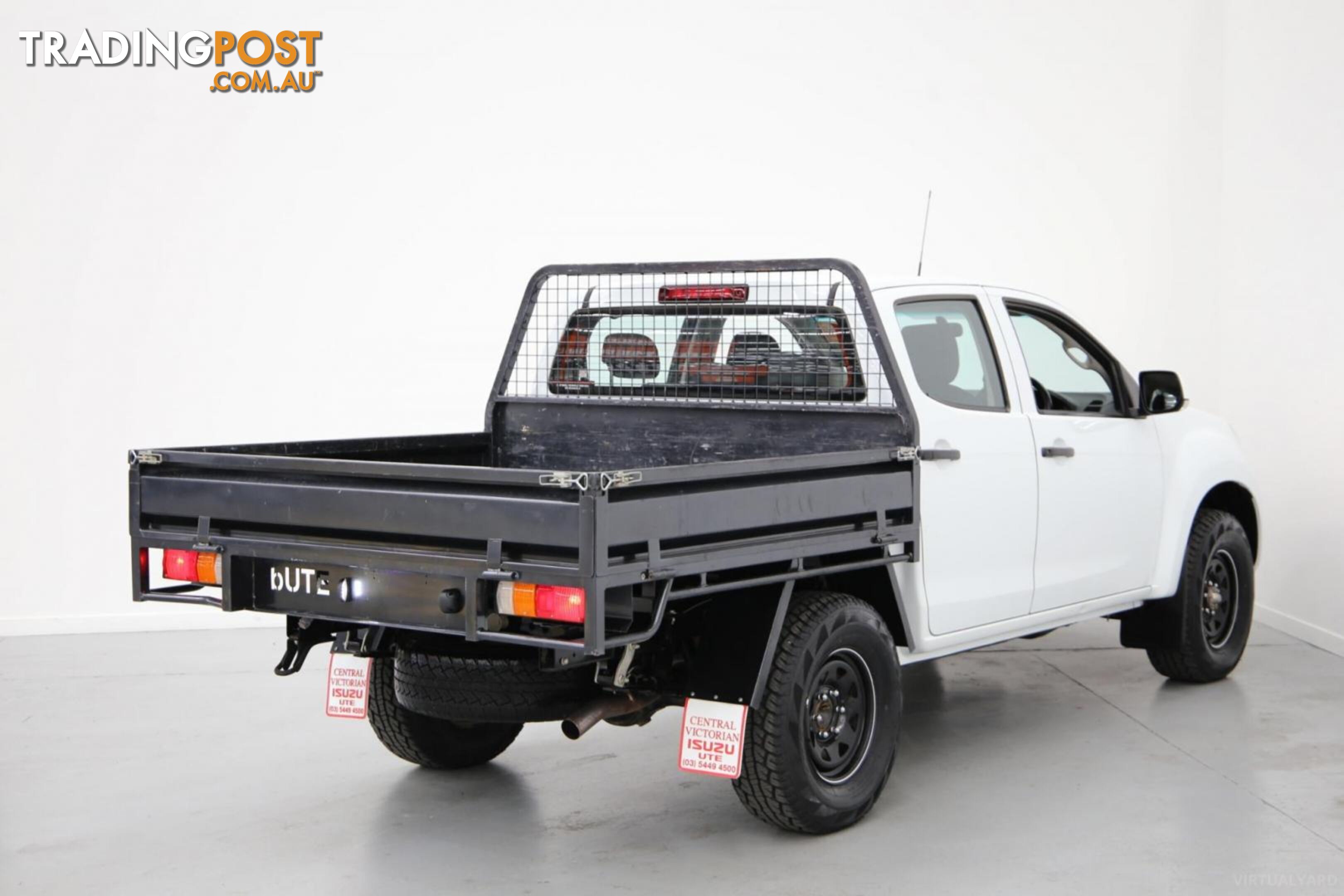 2018 Isuzu D-MAX MY17 SX Cab Chassis Crew Cab 4dr Spts Auto 6sp 4x4 1059kg 3.0DT 