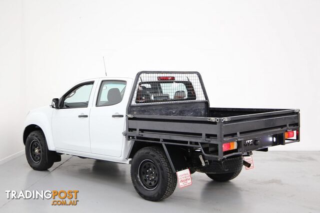 2018 Isuzu D-MAX MY17 SX Cab Chassis Crew Cab 4dr Spts Auto 6sp 4x4 1059kg 3.0DT 