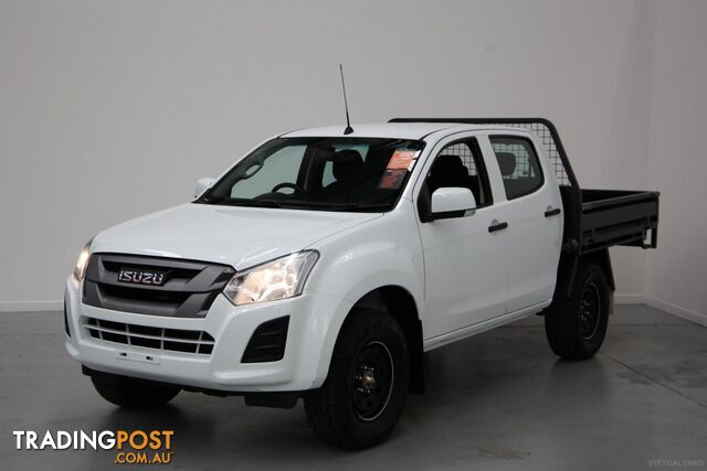 2018 Isuzu D-MAX MY17 SX Cab Chassis Crew Cab 4dr Spts Auto 6sp 4x4 1059kg 3.0DT 