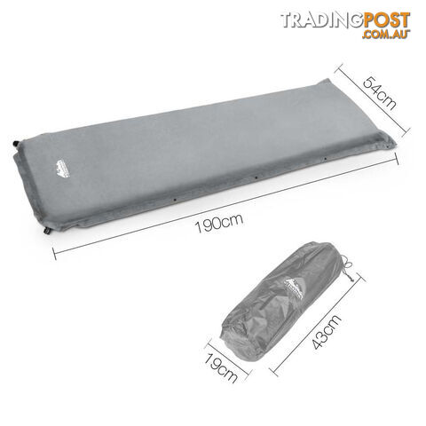 10cm Thick Self Inflating Camp Mat  Single