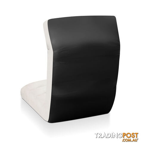 Lounge Sofa Chair - 75 Adjustable Angles  Ivory