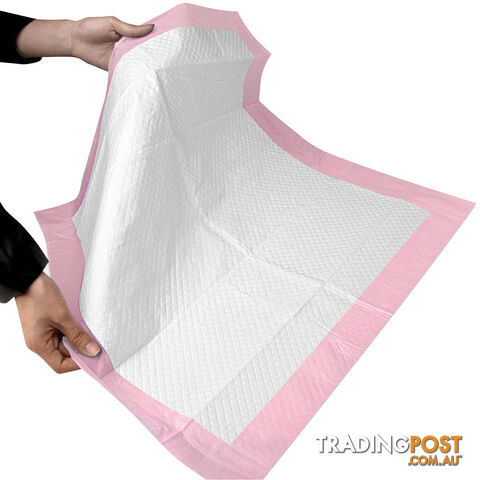 100 Puppy Pet Dog Toilet Training Pads Pink - photo 3 of 7
