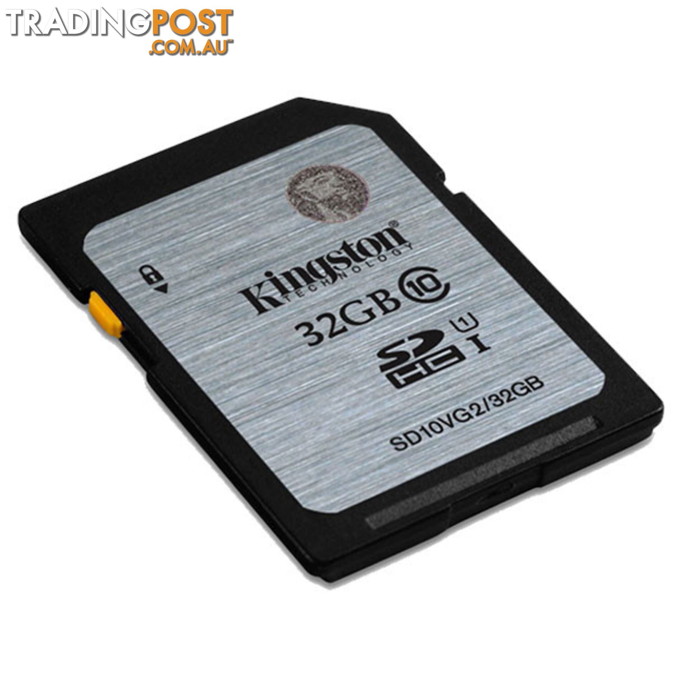 KINGSTON 32GB SDHC Class10 UHS-I 80MB/s Read Flash Card  Retail  (SD10VG2/32GBFR)