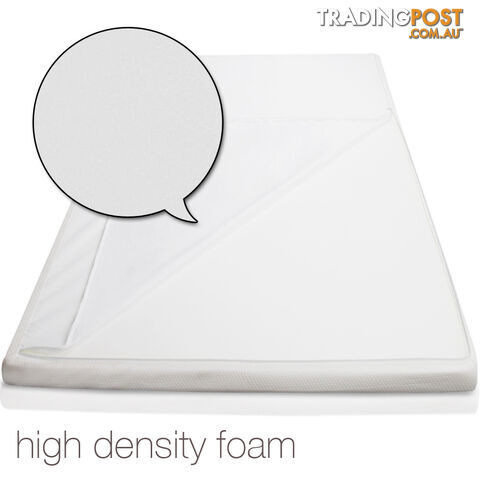 Visco Elastic Memory Foam Mattress Topper 7cm Single