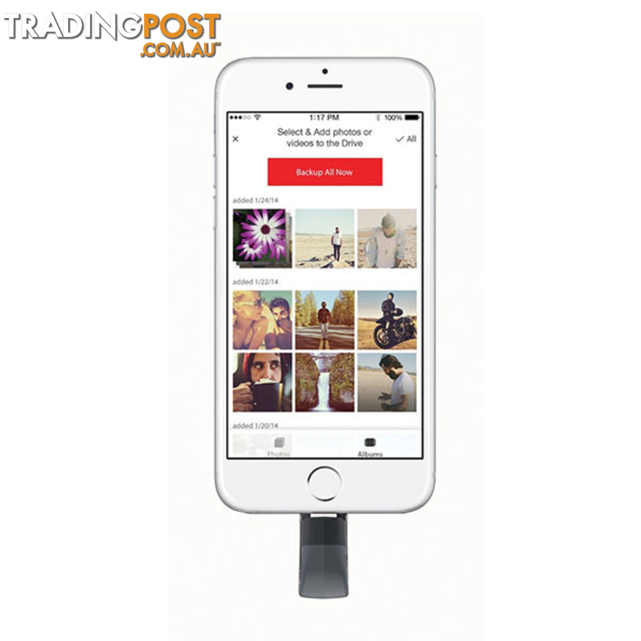 SANDISK IXPAND FLASH DRIVE SDIX30N 16GB GREY IOS USB 3.0  (SDIX30N-016G)