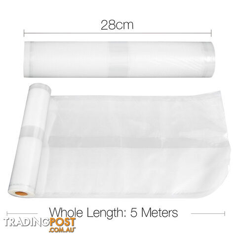 Set of 10 Food Saver Rolls - 28cm x 6M - photo 2 of 8